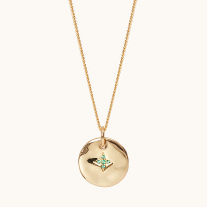 May Birthstone Necklace